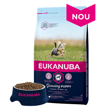 EUKANUBA Basic Puppy XS, Pui, hrană uscată câini junior, 2kg