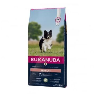EUKANUBA Basic Senior S-M, Miel și Orez, hrană uscată câini senior, 12kg