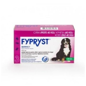 FYPRYST, deparazitare externă câini, pipetă repelentă, XL(40 - 60kg), 3buc