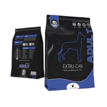 EXTRU-CAN Adult, XS-XL, hrană uscată câini, 10 kg