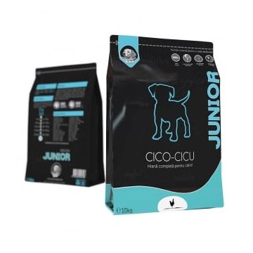 EXTRU-CAN Cico-Cicu, XS-XL, Pasăre, hrană uscată câini junior, 10 kg