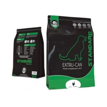 EXTRU-CAN Standard Hipocaloric, XS-XL, Pasăre, hrană uscată câini, 10 kg