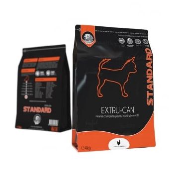 EXTRU-CAN Standard, XS-S, hrană uscată câini, 4kg