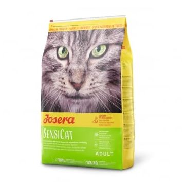 JOSERA Sensicat, Pui, hrană uscată pisici, sistem digestiv & probiotice,10kg