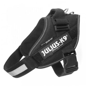 JULIUS-K9 IDC Power, ham caini, XS, 4-7kg, negru
