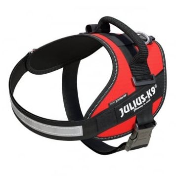 JULIUS-K9 IDC Power, ham caini, XS, 4-7kg, roșu