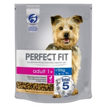 PERFECT FIT Dog Adult Small, Pui, hrană uscată câini, 825g