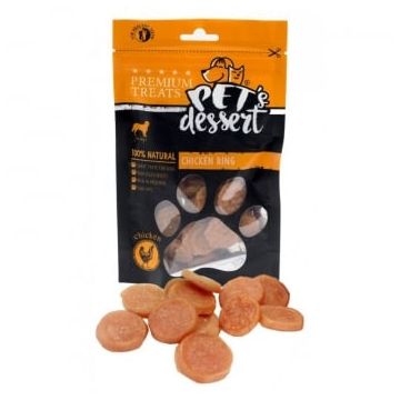 Pet's Dessert Chicken Ring, 80 g