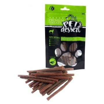 Recompense Pet's Dessert, Pentru Caini, Duck Stick, 80 g