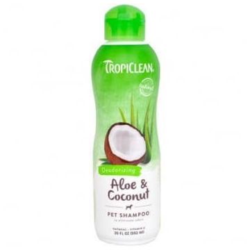 Sampon TropiClean cu Aloe si Cocos, 592 ml