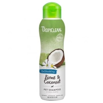 Sampon TropiClean cu Lime si Cocos, 355 ml