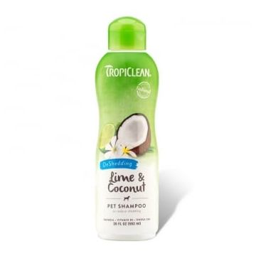 Sampon TropiClean cu Lime si Cocos, 592 ml