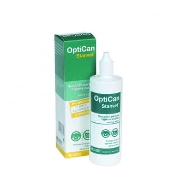 Solutie Pentru Ingrijirea Ochilor Cainilor Si Pisicilor Optican, 125 ml