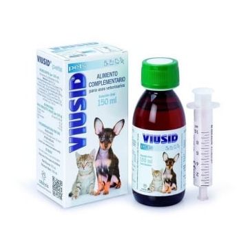 Supliment Imunostimulator Pentru Caini Si Pisici Viusid Pets, 150 ml