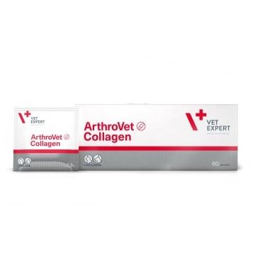 Supliment Nutritiv Arthrovet Collagen II, 60 plicuri x 2.5 g