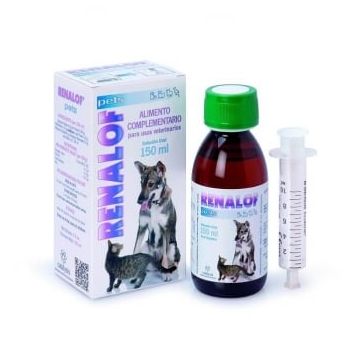 Supliment Pentru Aparatul Urinar Caini Si Pisici Renalof Pets, 150 ml