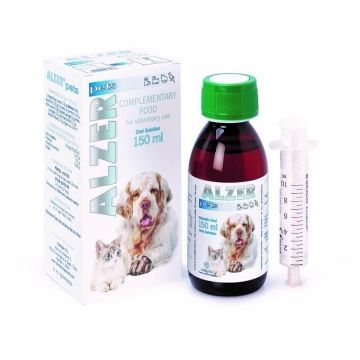 Supliment Pentru Caini Si Pisici Neuroprotector Alzer Pets, 150 ml