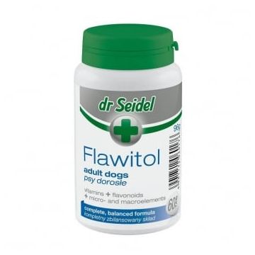 Vitamine Si Minerale Pentru Caini Dr. Seidel Flawitol Adult, 60 tablete