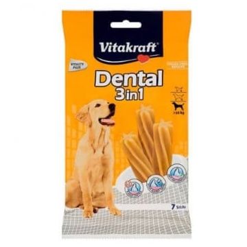 RECOMPENSE VITAKRAFT DENTAL SNACK 3IN1 MEDIUM, 180 G