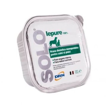 Solo DRN Dog Cat Iepure, 100 g