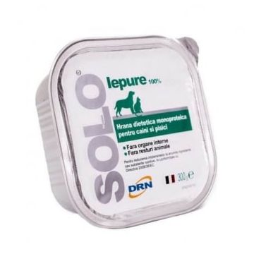 Solo DRN Dog Cat Iepure, 300 g