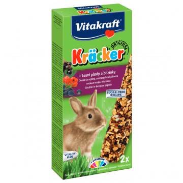 Vitakraft Baton Iepure Fructe De Padure, 112 g