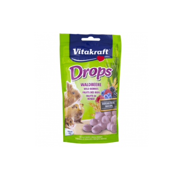 Vitakraft Drops Rozatoare Fructe De Padure, 75 g