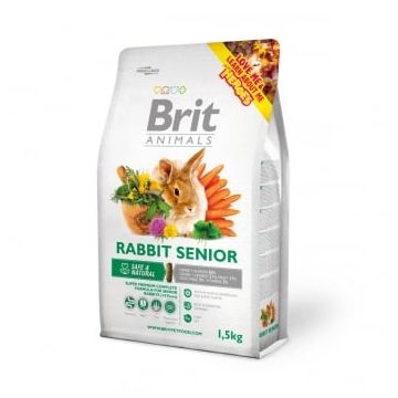 BRIT Premium Senior, Lucernă, hrană uscată iepure, 1.5kg