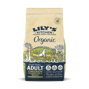 Lily's Kitchen Caine Adult Organic cu Pui si Legume Coapte 7 kg