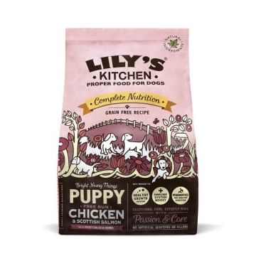 Lily's Kitchen Caine Junior cu Pui si Somon, 1 kg