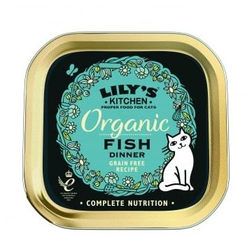 Lily's Kitchen Pisica Adult Organic cu Peste, 85 g