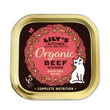 Lily's Kitchen Pisica Adult Organic cu Vita, 85 g