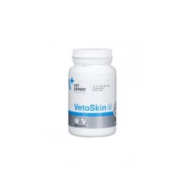 Supliment Nutritiv VetoSkin Twist-off 300 mg, 90 caps