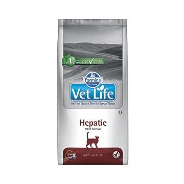 Vet Life Natural Diet Cat Hepatic, 10 kg