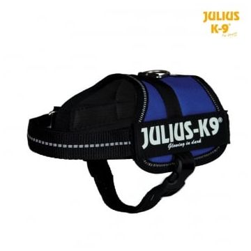 JULIUS-K9 Power, ham câini, 2XS, 2.5-5kg, albastru