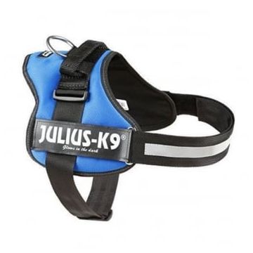 JULIUS-K9 Power, ham câini, L, 23-30kg, albastru