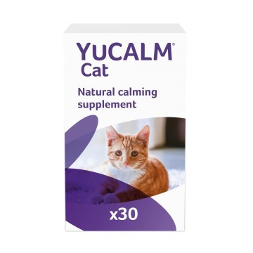 LINTBELLS Yucalm Cat, suplimente calmante pisici, 30 tbl