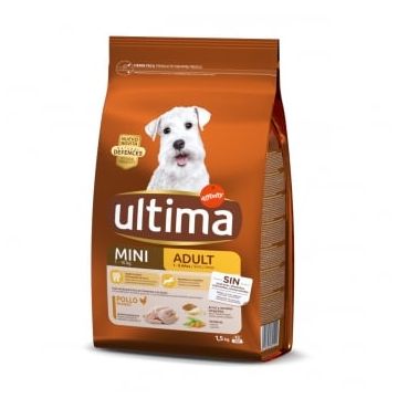 ULTIMA Dog Mini Adult, Pui, hranÄƒ uscatÄƒ cÃ¢ini, 1.5kg