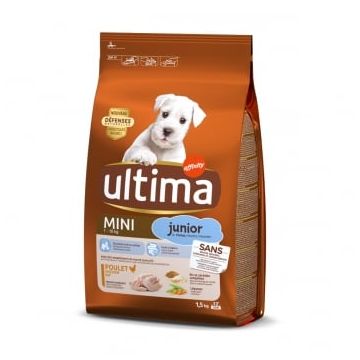 ULTIMA Dog Mini Junior, Pui, hranÄƒ uscatÄƒ cÃ¢ini, 1.5kg