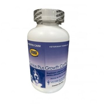 VETRI SCIENCE Canine Plus Growth Ca/P, suplimente creștere și vitalitate câini, 90tbl masticabile