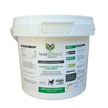 VETRI SCIENCE Canine Plus Growth XL, suplimente creștere câini, 1000tbl masticabile
