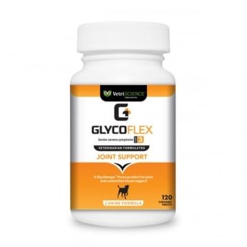 VETRI SCIENCE GlycoFlex Stage 3 SCW, Bite-sized Chews, suplimente articulare câini, 60cpr masticabile