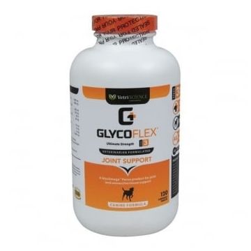 VETRI SCIENCE GlycoFlex Stage 3, suplimente articulare câini, 120tbl masticabile