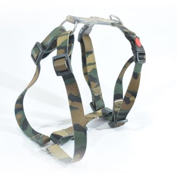 Ham Caini 3x Ajustabil Nylon Mol Camuflaj Click, 15 mm x 30-50 cm