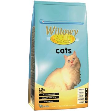 Hrana Uscata Pisici Willowy Gold Cats, 10 kg