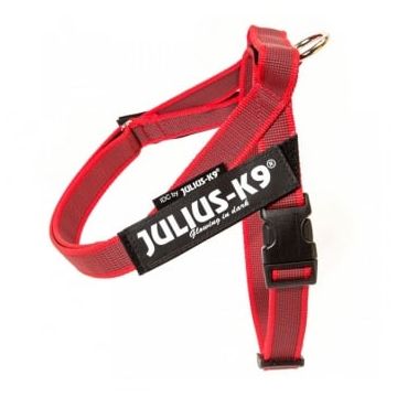 JULIUS-K9 IDC Color & Gray, ham bandă câini, XS, 4-7kg, roșu