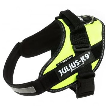 JULIUS-K9 IDC Power, ham caini, L, 23-30kg, neon