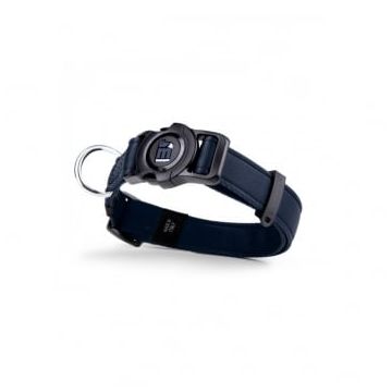 MYFAMILY Memopet, zgardă ajustabilă cu NFC câini, textil, 26-37cm, albastru închis MYFAMILY Memopet, zgardă ajustabilă cu NFC câini, textil, 26-37cm, albastru închis