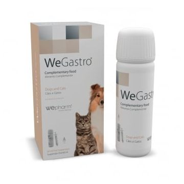 WEPHARM WeGastro, suplimente protectie gastrica & efect de calmare câini și pisici, 60ml