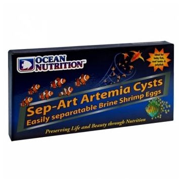 OCEAN NUTRITION Sep-Art Artemia Cysts Box, 25g